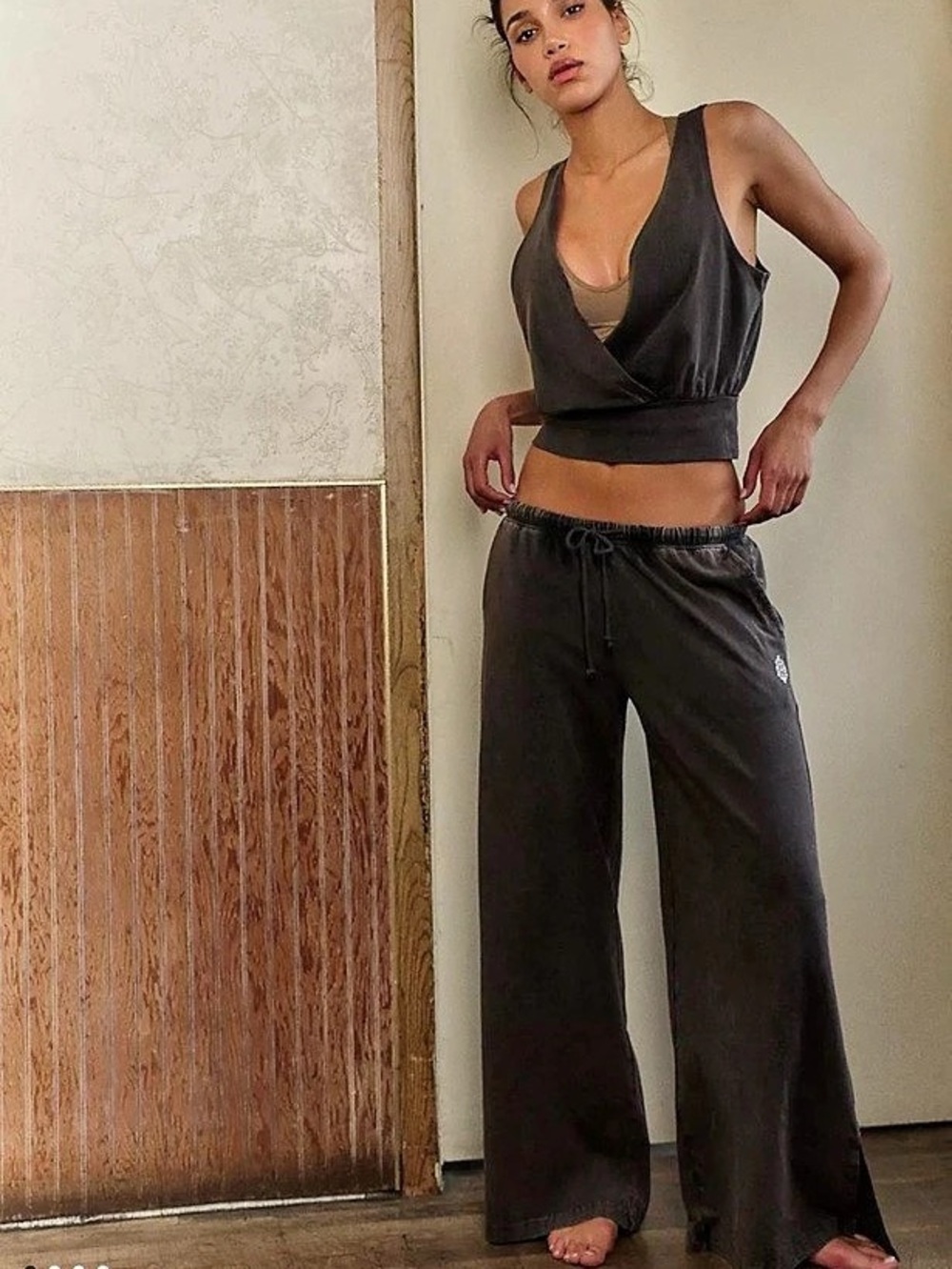 Free People movement Hot Shot wide leg pant only size small